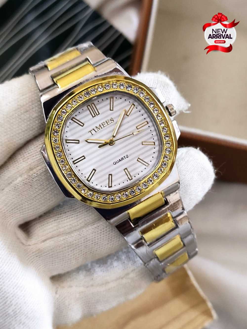 ⌚ Men’s Stylish Chain Watch - Multi Color Classic Style Premium Look Steel Chain Watch for Men