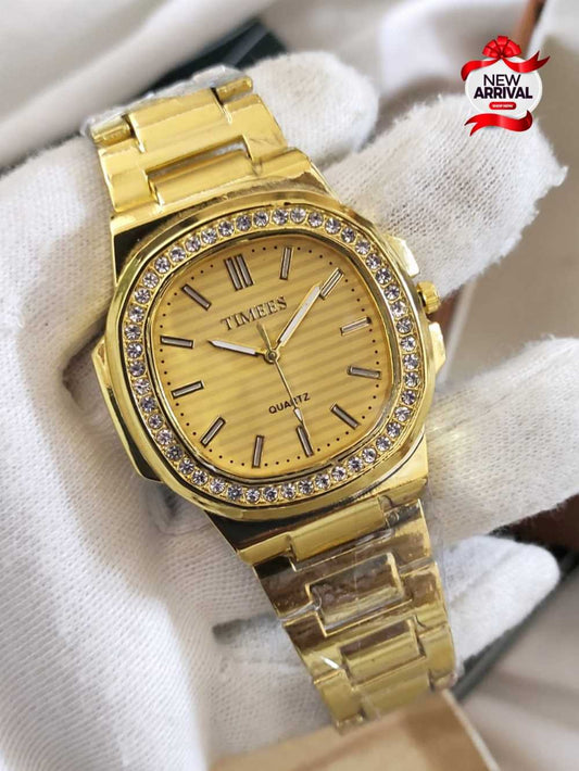 ⌚ Men’s Stylish Chain Watch - Multi Color Classic Style Premium Look Steel Chain Watch for Men