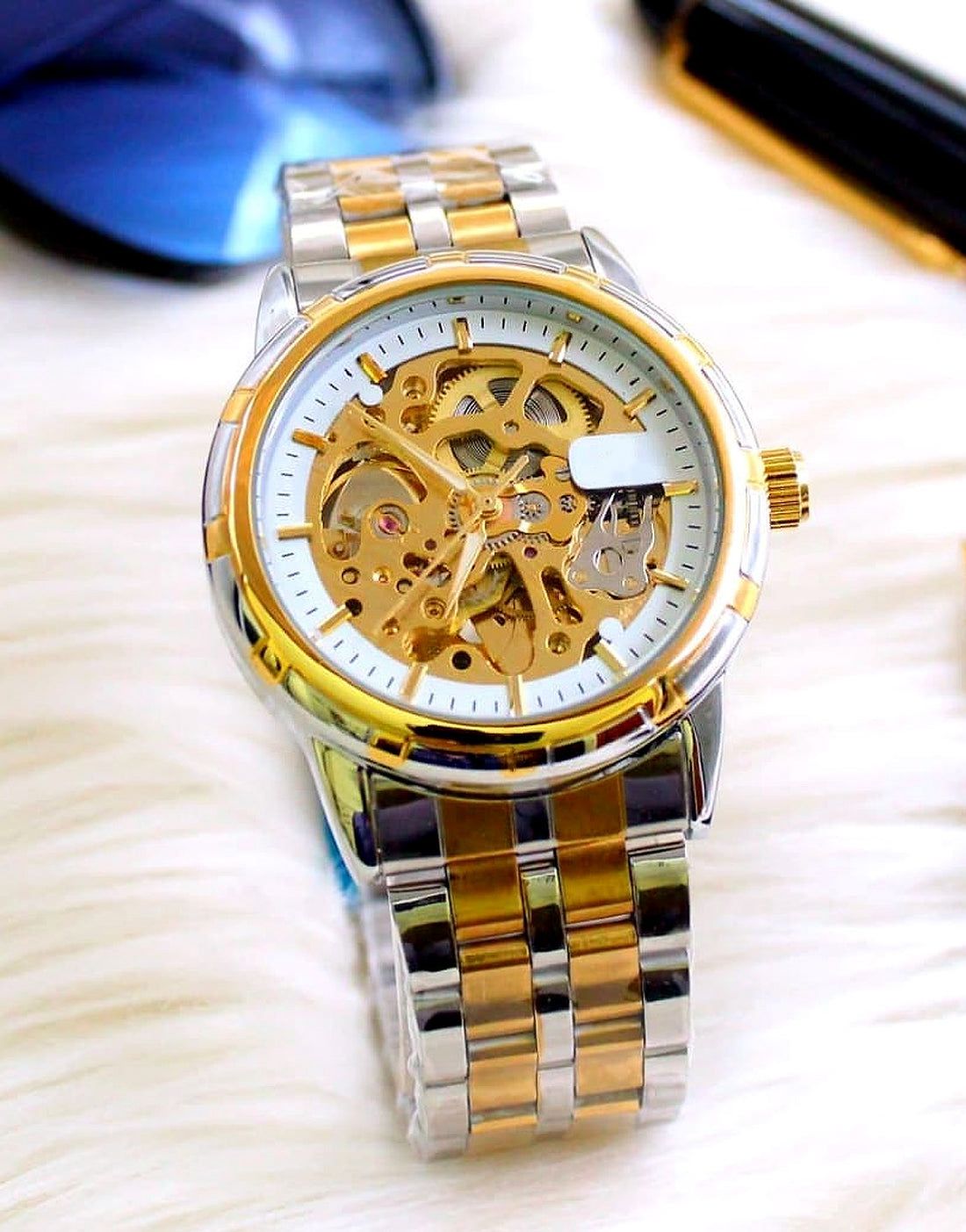 Luxury Automatic Skeleton Watch for Men